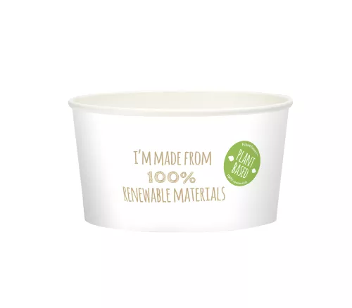 Pojemnik sałatkowy papierowy 1000 ml FUTURE SMART plant based