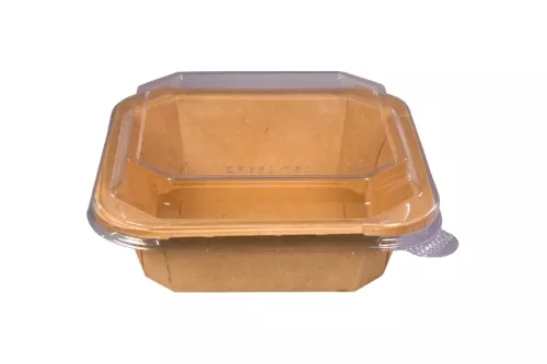 Wieczko kwadratowe PET 154x154x16 mm do pojemników Stretto™ 650/750 ml