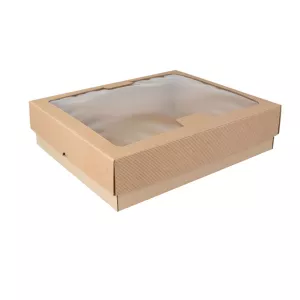 Wkładka na sosy 4x70mm do pudełka PARTY BOX premium, 350x80x50 mm