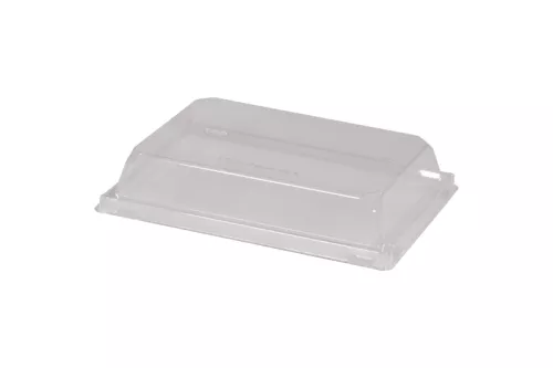 Pokrywka PET do opakowania papierowego premium 150x105mm (HP01) do sushi i pralin