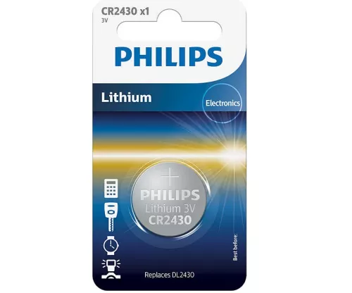 Bateria litowa CR2430 3V Philips (1szt)