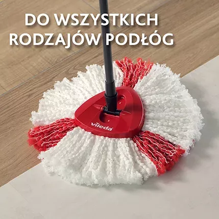 Vileda wkład do mopa obrotowego Turbo 2w1, mikrofibra
