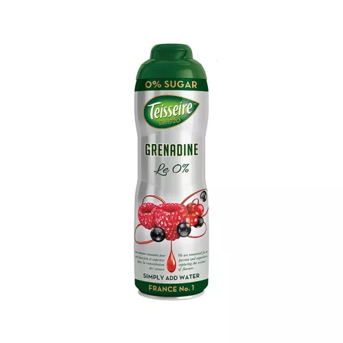 Syrop GRENADYNA BEZ CUKRU Teisseire 0,6L bidon stalowy