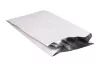 Torba papierowa 33x18x6,5 cm fałdowa biała powlekana aluminium