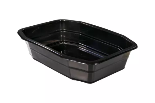 Tacka PP HMR 215x148x50 mm 1000 ml 1-Komorowa, czarna (Duni 105223)