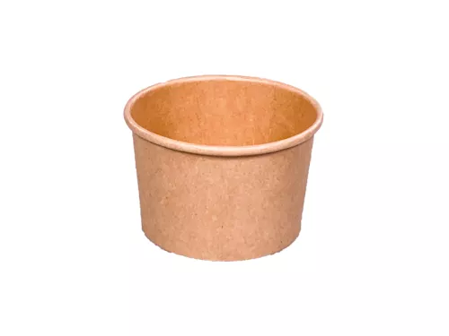 Pojemnik papierowy kraft deserowy 140ml śr. 74mm