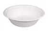 Miska 850/1000ml biała z pulpy z trzciny cukrowej śr.205 mm