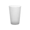 Kubek plastikowy 250 ml PP do systemów wielokrotnego użytku, nietłukący, mleczny
