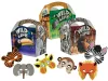 PUDEŁKO Z UCHWYTEM MOTYW JUNGLE MASKS (LUZ100)