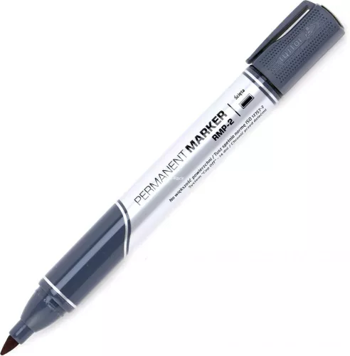 Marker permanentny Rystor, RMP-2, ścięta, 1-4mm, czarny