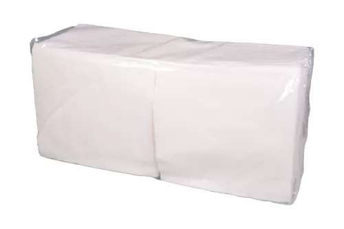 Serwetka biała 1w 33x33cm w składce 1/4