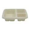 POJEMNIK PROSTOKĄTNY 3-DZIELNY BAGSSE + BAMBUS NATURAL 224X184X48,5 MM (400)