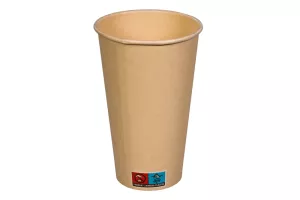 Wieczko z masy papierowej eco/natural śr. 90mm