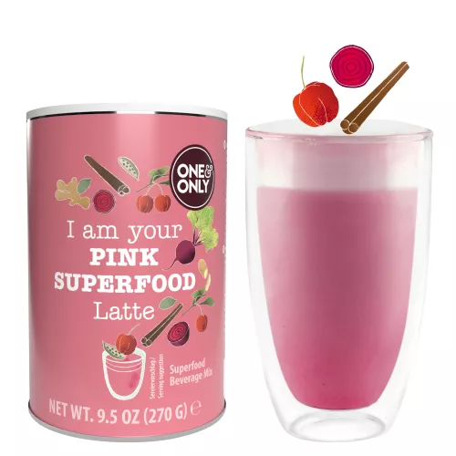Pink Superfood Latte Powder One&Only, 270g