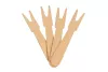 Widelczyk do frytek drewniany 7,3 cm