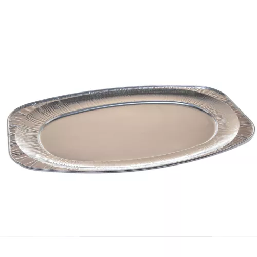 Taca aluminiowa owalna duża 55 cm (10 szt)