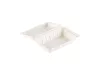 POJEMNIK OBIADOWY BIAŁY Z WŁÓKNA 1-KOM 239X156X63 A240