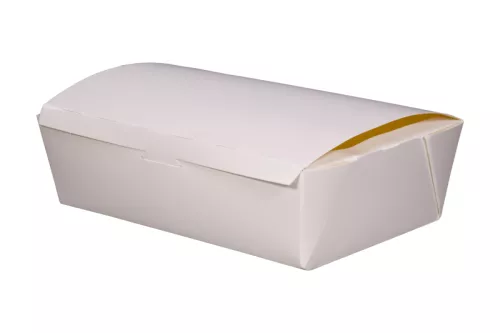 Pudełko papierowe na kurczaka białe Multibox 17x5x10 cm 1300 ml klejone