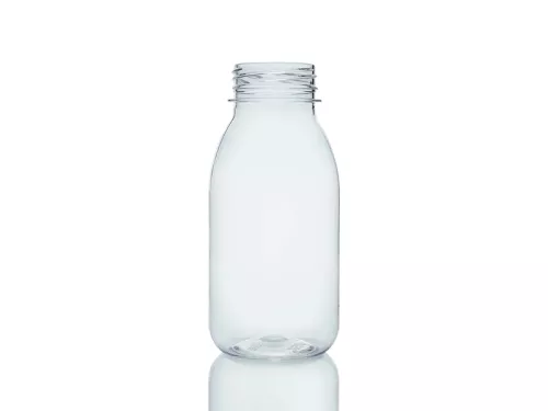 Butelka 250 ml rPET okrągła gładka 'JUICE' śr. 3/38 mm