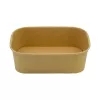 Pojemnik sałatkowy papierowy 750 ml prostokątny kraft 172x120 mm