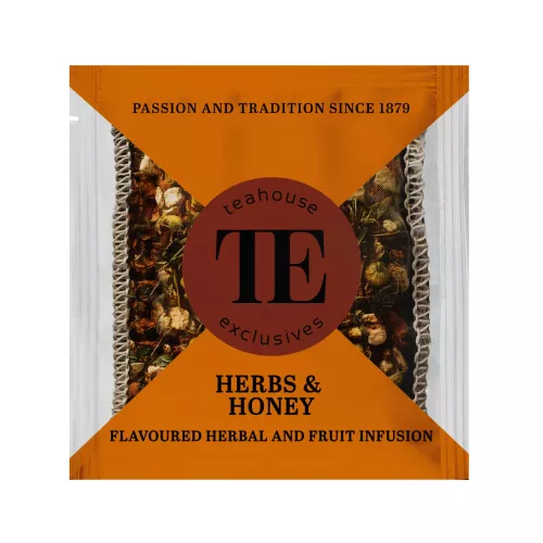 Herbata Herbs & Honey 3,5g Teahouse Exclusives Luxury Tea Bag (opak. 15 szt po 3,5g)