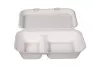 Menubox 2-dzielny z pulpy z trzciny cukrowej 250x165x65 mm