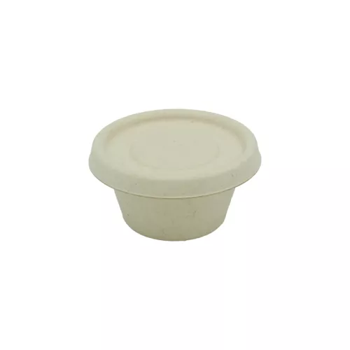 Sosjerka 50 ml z pulpy śr. 65 mm eco natural