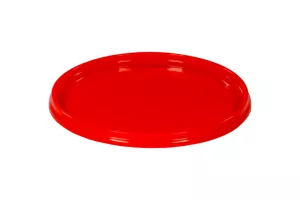 Wiadro 1l okrągłe transparentne z plombą, rączka plastikowa