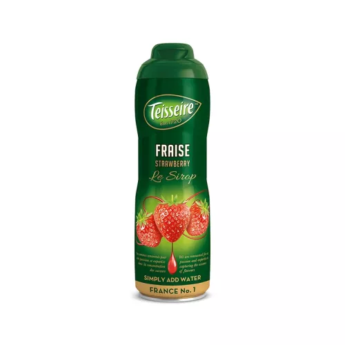Syrop TRUSKAWKA Teisseire 0,6L bidon stalowy