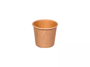 Wieczko papierowe kraft do pojemnika na sos 30ml śr. 44 mm