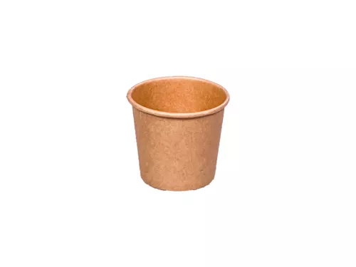 Pojemnik papierowy kraft do sosów 30ml śr. 44 mm