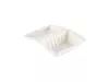 POJEMNIK OBIADOWY BIAŁY Z WŁÓKNA 1-KOM 185X143X62 (50) (300) NOWY SYMBOL D192074