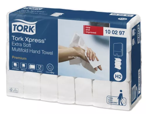 Ręcznik Tork Xpress® Multifold ekstra miękki 4M, H2 celuloza
