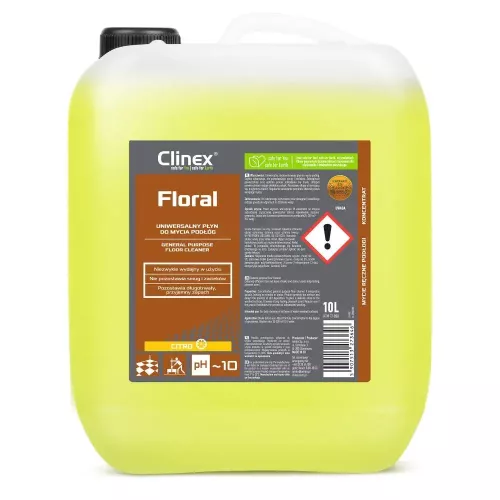 Uniwersalny płyn do mycia podłóg Clinex Floral Citro 10L
