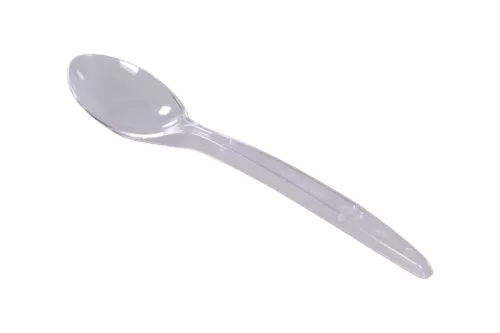 Łyżka przezroczysta premium 18 cm do systemu wielokrotnego użytku 