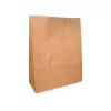 Torba papierowa klockowa brązowa eco/kraft 250x110x320 mm bez uchwytu