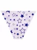 Torebka papierowa na frytki 200 g z nadrukiem uniwersalnym foliowana PE 210x165 mm