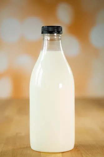 Butelka plastikowa okrągła gładka MILK 1000 ml śr. 3/38 mm rPET