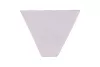Torebka papierowa na frytki 100 g biała foliowana PE 170x130 mm