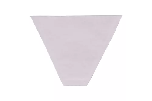 Torebka papierowa na frytki 100 g biała foliowana PE 170x130 mm