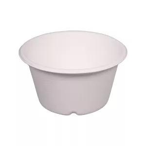Wieczko z pulpy z trzciny cukrowej do miski 500ml śr.135mm
