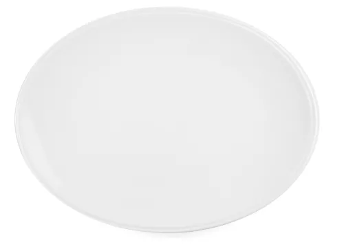 Talerz owalny 30x23 cm ATHOS biały