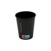 Kubek papierowy 100% czarny 200 ml/ 08 oz śr. 80 mm, 1-warstwowy BLACK