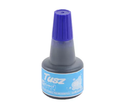 Tusz do stempli D.Rect, 30ml, niebieski
