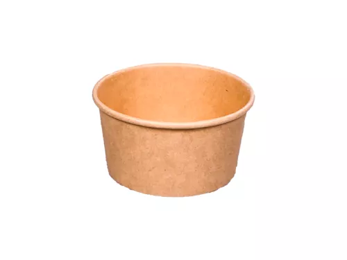 Pojemnik papierowy kraft deserowy 150ml śr. 90mm