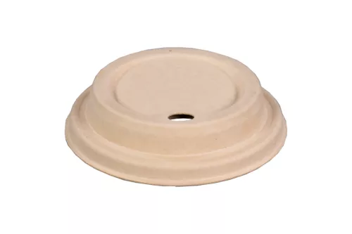 Wieczko z masy papierowej eco/natural śr. 90mm