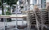Fotel ogrodowy ALU-BISTRO czarny, aluminiowa rama, rattan syntetyczny