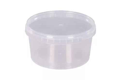 Pojemnik na zupę 500ml PG55, transparentny z plombą