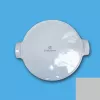 TALERZ PORCELANOWY HENRY 33 CM PIZZA SZARY (POIVRE)