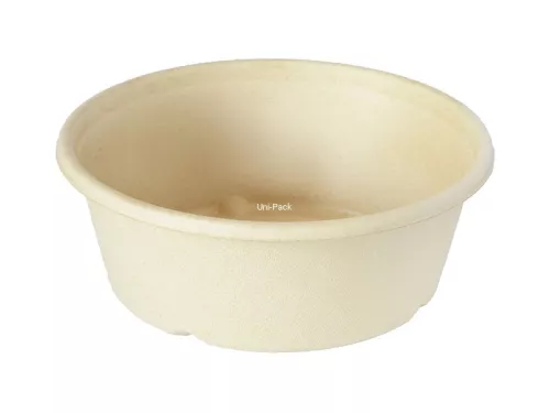 Miska Ecoecho® do sałatek poj. 900ml, śr. 194mm, brązowa